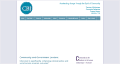 Desktop Screenshot of communitybuilding.net